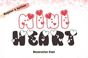 Mini Heart - Cute Decorative Font, a Symbol Font by AnningArts (Thumbnail 1 of 5)