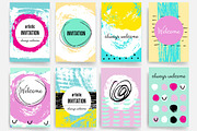 Invitation cards., an Invitation Template by DikayaMiau (Thumbnail 3 of 8)