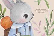Boho watercolor animals, an Animal Illustration by Magic & Dreams (Thumbnail 3 of 4)