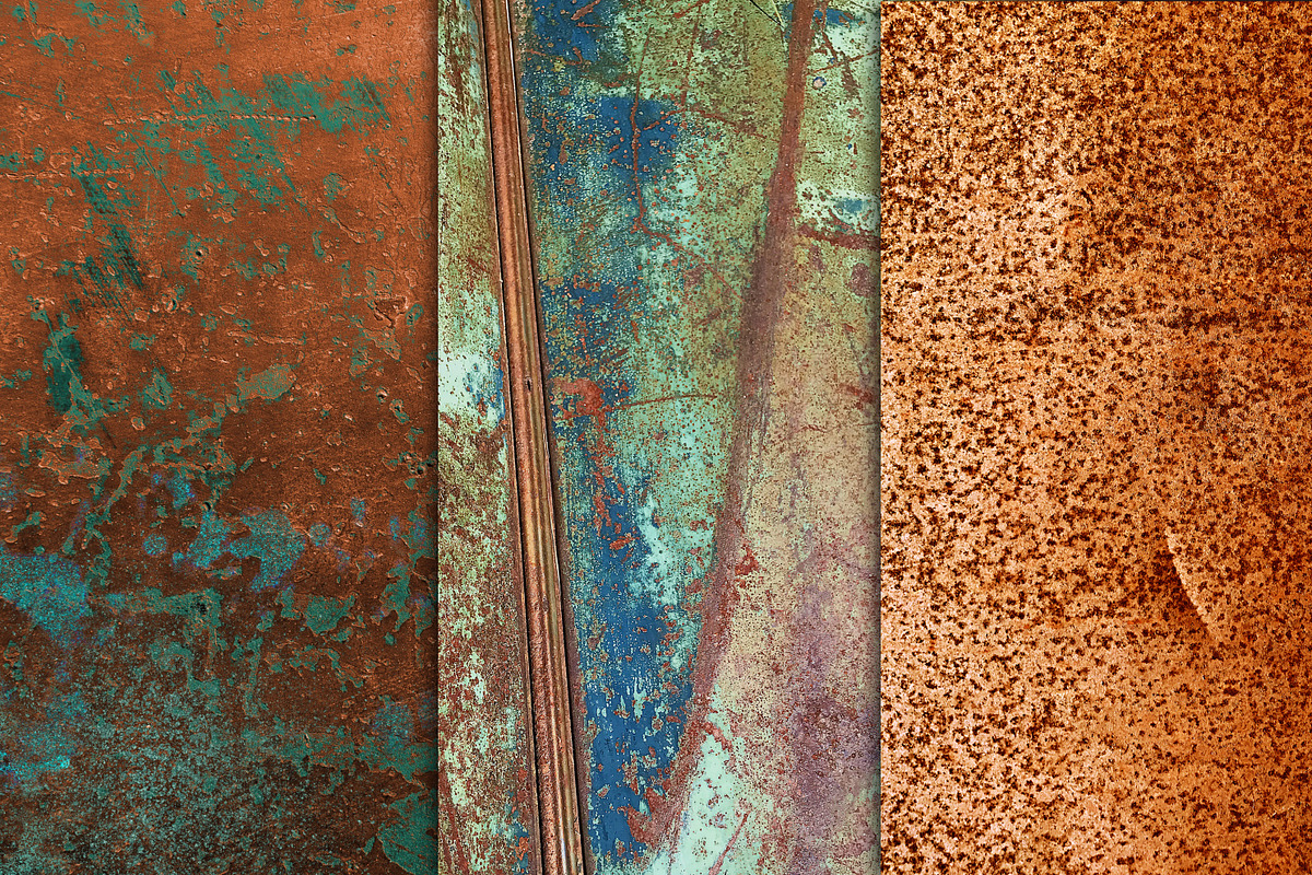 Rusted Metal Textures, a Texture Graphic by Paper Farms (Photo 5 of 11)