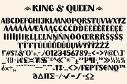 King & Queen – Display Serif, a Serif Font by Fikryal Studio (Thumbnail 20 of 20)