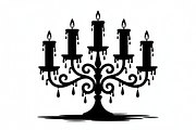 Candle silhouette vector, an Illustration by Amazin_art (Thumbnail 12 of 13)