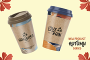 Sans Autumn - Display Font, a Sans Serif Font by Illushvara Design (Thumbnail 4 of 8)