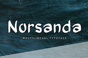 Norsanda | Multilingual Typeface, a Script Font by Angelo Knf | Anko Studio