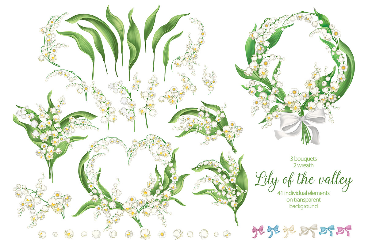 Lily of the Valley. Spring Flowers, an Illustration by MarinadeArt (Photo 2 of 7)