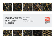 Black Gold Marble Seamless Textures, a Texture Graphic by BrushstrokeArtGB (Thumbnail 2 of 12)
