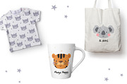 Cute Animals for kids!, a Background Graphic by Irene_Boiko_ART (Thumbnail 4 of 5)