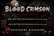Blood Crimson, a Blackletter Font by Yoga Letter (Thumbnail 8 of 10)