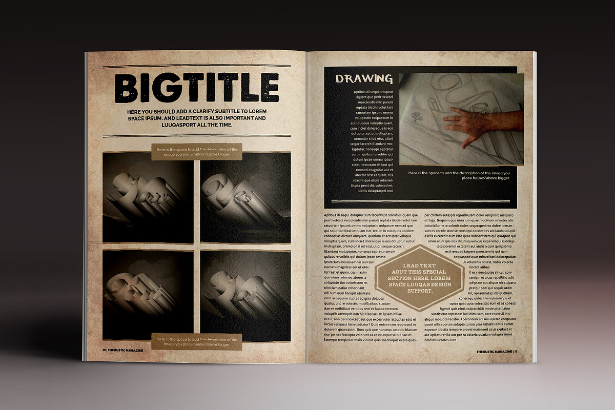 The Rustic MGZ, a Magazine Template by Luuqas Design (Photo 10 of 15)