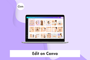 Beauty Social Media Templates, a Social Media Template by Adored Templates (Thumbnail 8 of 10)