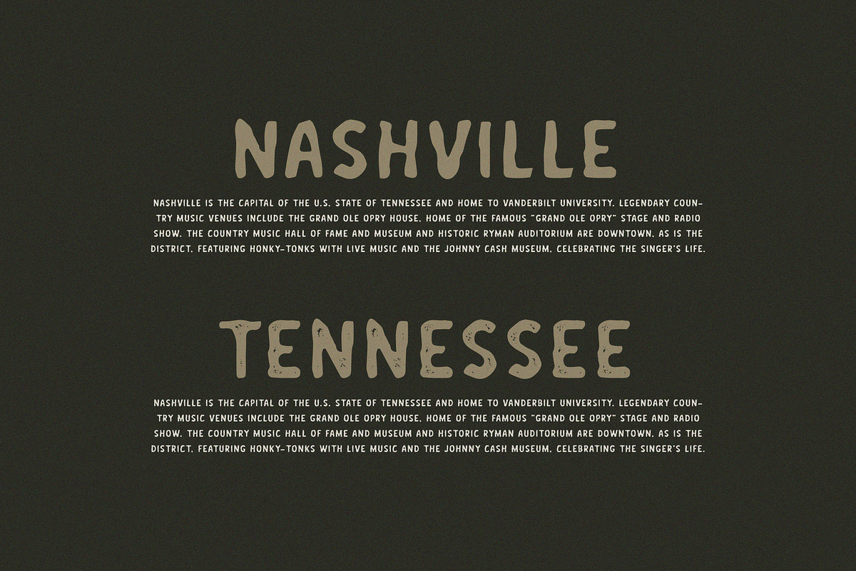 Hendrawan: A Rough Sans, a Sans Serif Font by Liszar Inzani (Photo 6 of 6)