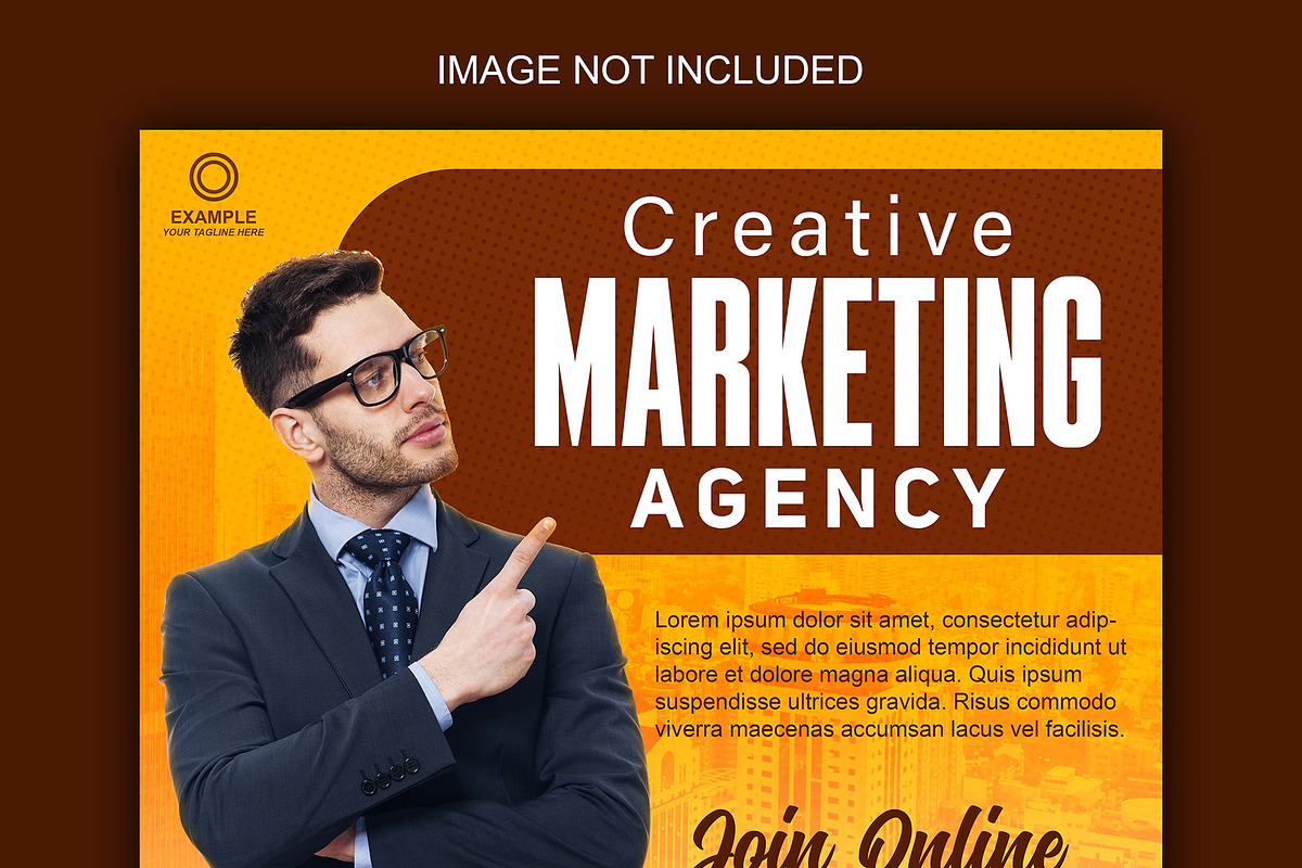 Corporate Flyer Template, a Social Media Template by Sujit Rane (Photo 3 of 3)