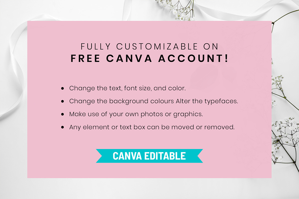 Minimal Gift Certificate Canva Temp, a Print Template by Snapybiz (Photo 4 of 9)