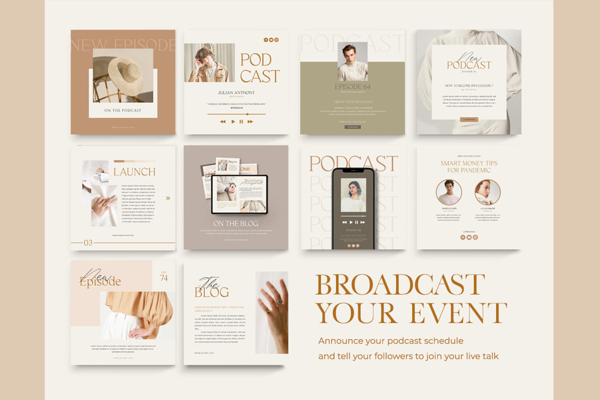 Instagram Coach Engagement CANVA PS, a Social Media Template by Eviory (Photo 8 of 48)