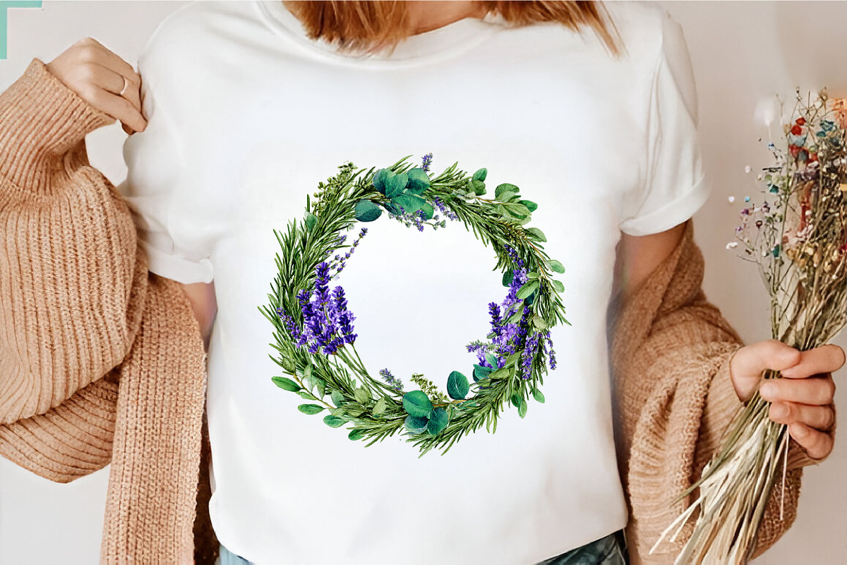 Watercolor Herbs Clipart, an Object Illustration by Digital Artistic99 (Photo 8 of 11)