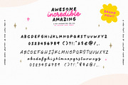 Awesome Incredible Amazing Font Duo, a Script Font by Lollipop Hand Drawn (Thumbnail 5 of 7)