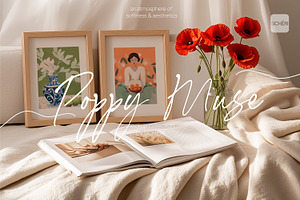 Poppy Muse | Frame mockup set