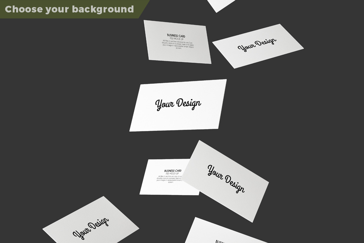 4-Pack PSD. Business cards, a Print Template by Egor Shkolnikov (Photo 6 of 6)