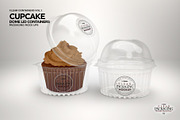 Dome Lid Cupcake Container Mockup, a Cups & Container Mockup by INCDesign (Thumbnail 6 of 7)