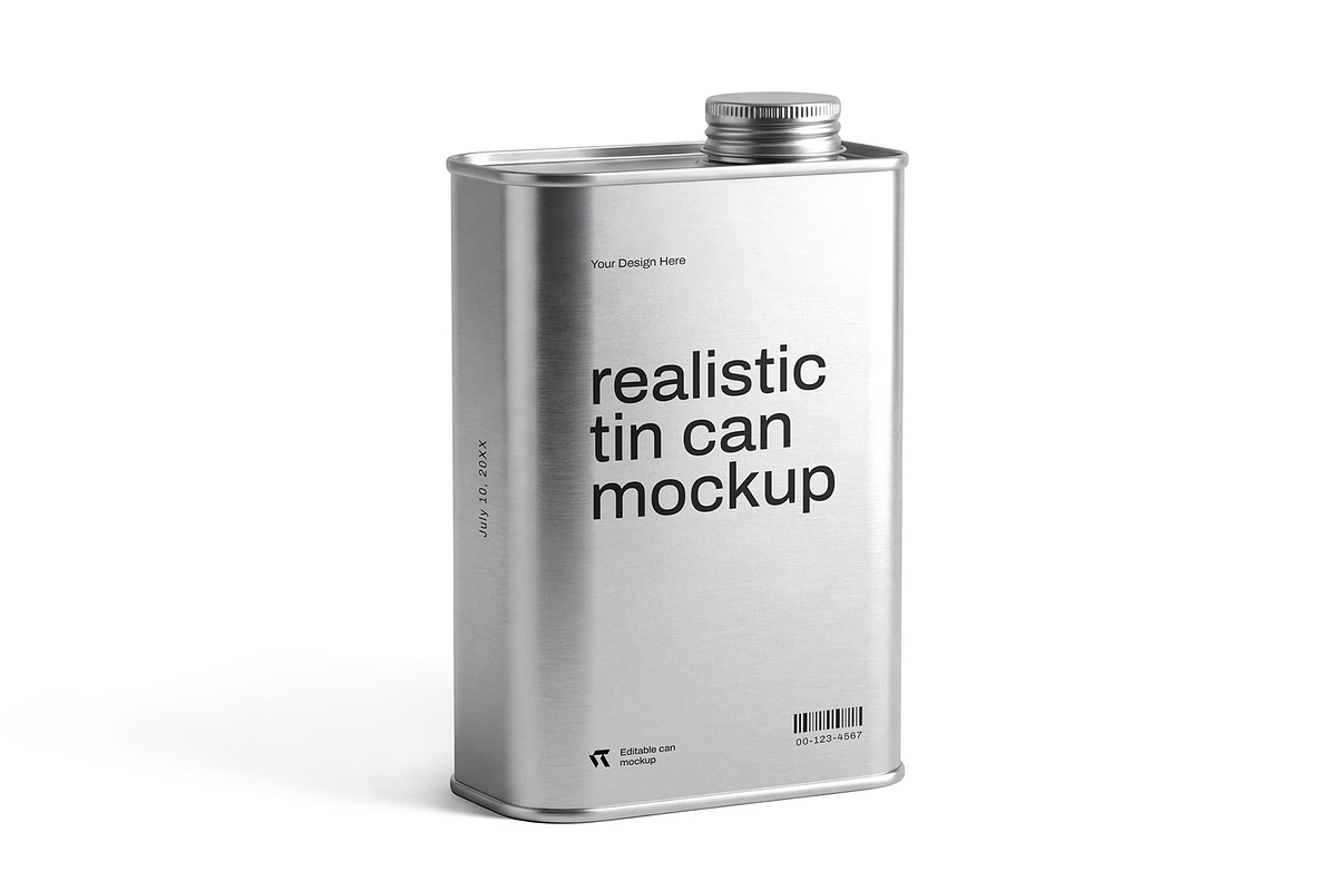 Metal Tin Can Mockup Bundle, a Packaging Mockup by graphypix (Photo 5 of 14)