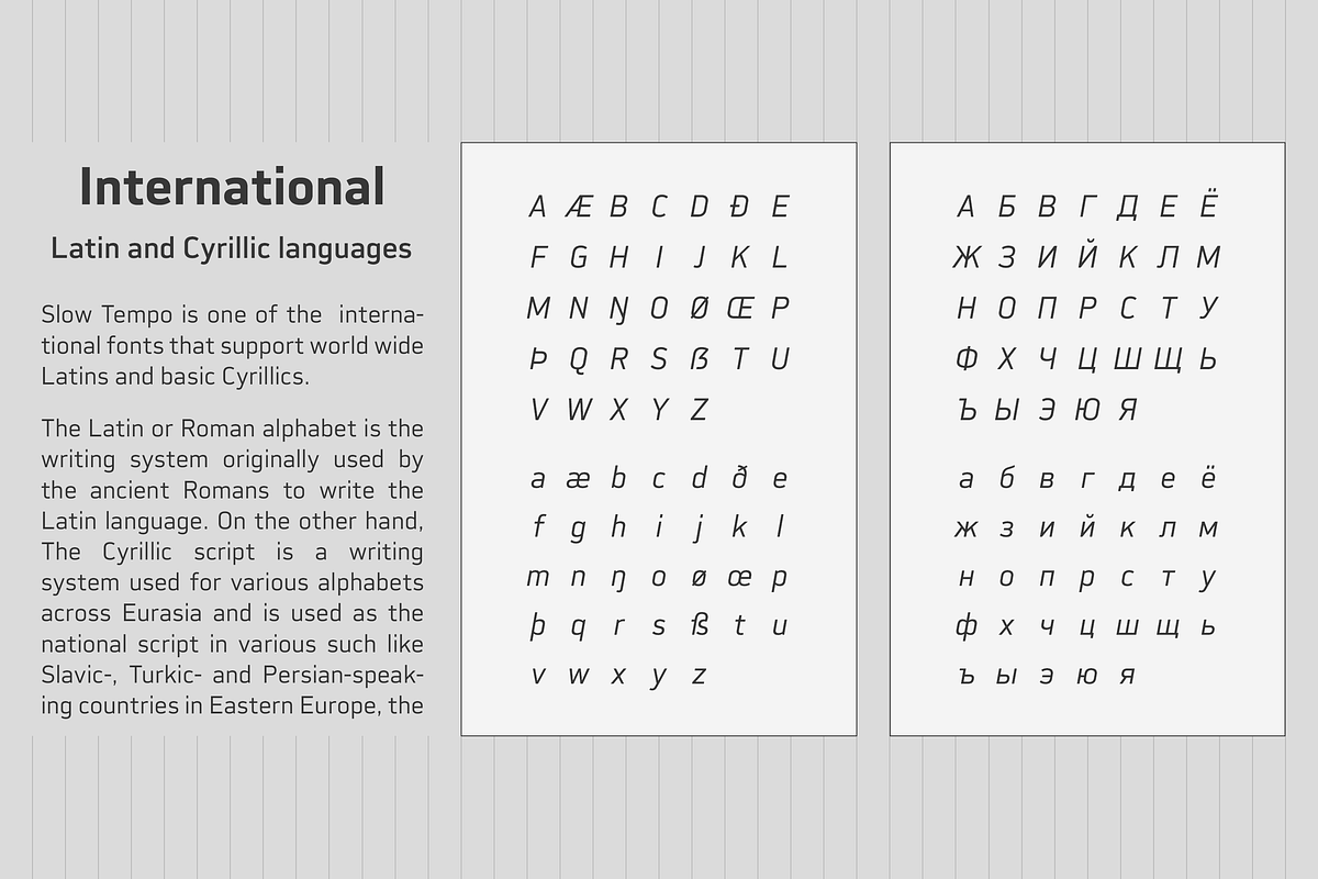 Slow Tempo, a Sans Serif Font by Dharma Type (Photo 7 of 10)