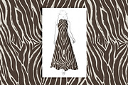 Wild Animal Print Set Natural Luxury, a Pattern Graphic by Oksana Dovhopol Art (Thumbnail 12 of 17)