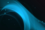 Blue glowing wave, magic energy, a Pattern Graphic by majcot (Thumbnail 5 of 6)
