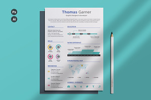 Infographic Resume/CV Template