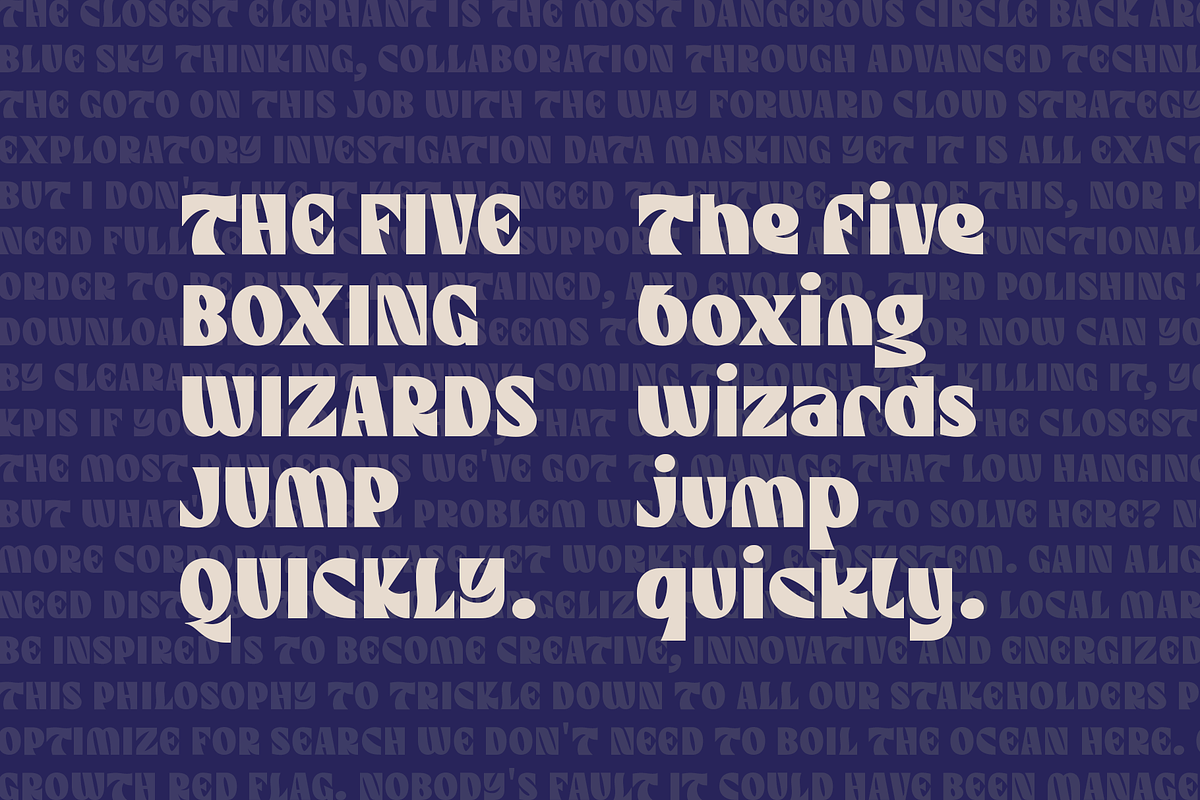 Chuckl | A Bold Display Typeface, a Sans Serif Font by Ayca Atalay (Photo 5 of 6)