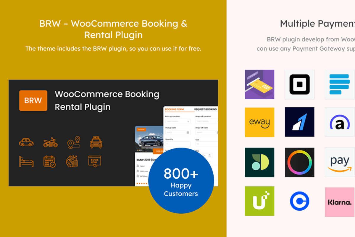 Booking & Rental Theme WP - Remons, a WordPress Template by ovatheme (Photo 2 of 2)