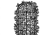 50 Floral French Window Ornament, a Decorative Illustration by Amazin_art (Thumbnail 11 of 24)