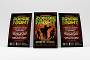 Halloween Party Flyer Template, a Flyer Template by BrandPacks (Thumbnail 4 of 7)