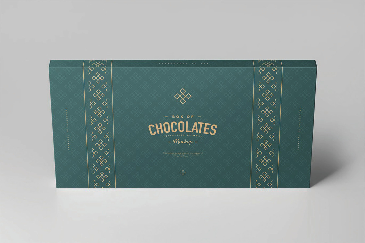 Box Of Chocolates Mockup, a Packaging Mockup by DesignRushMarket (Photo 7 of 8)