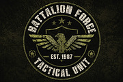 Grunge Battalion, a Serif Font by Wow Magic (Thumbnail 3 of 6)