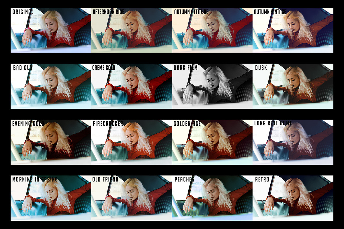 Vintage Premium LUT 24 Pack, an Action Add-On by Light Hero Studios (Photo 2 of 16)