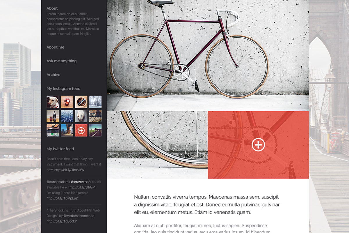 Boardwalk tumblr theme, a Websites & App Template by Pixel Revel (Photo 3 of 4)