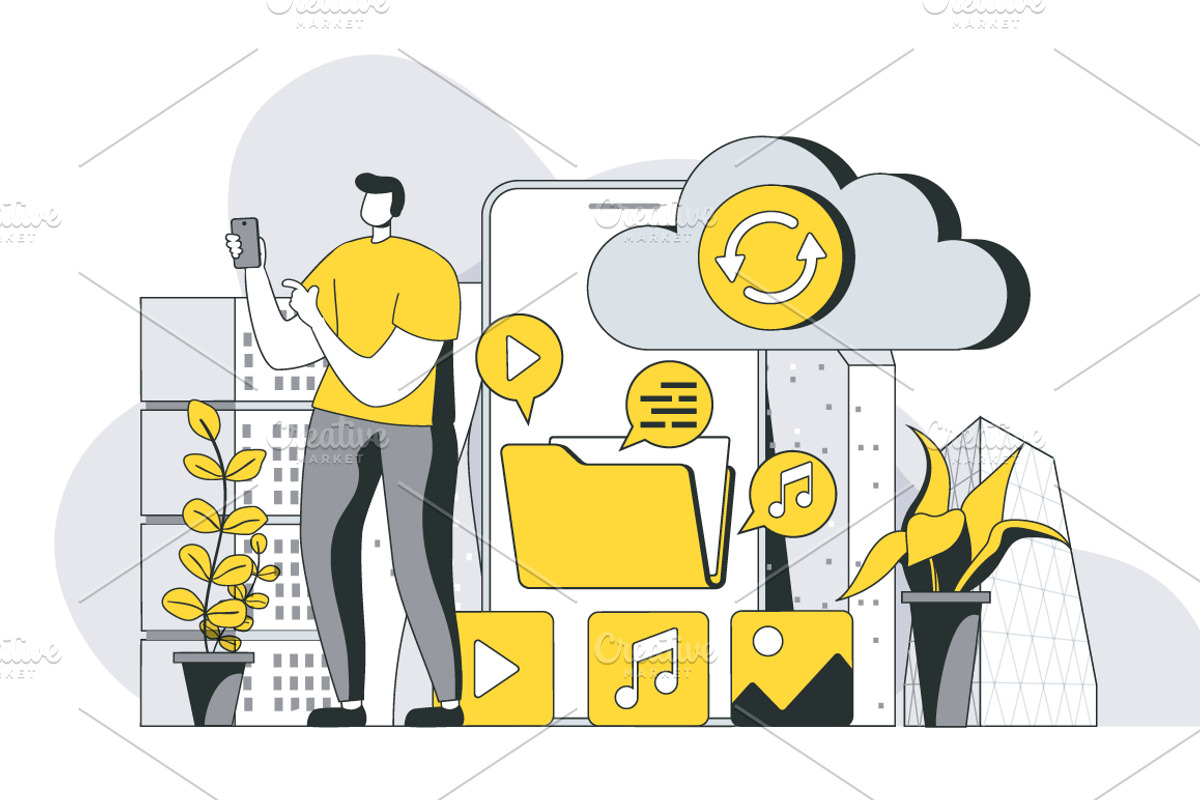 Business Outline Illustrations, a Templates & Theme by alexdndz (Photo 11 of 52)