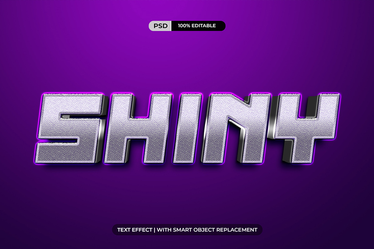 3D Text Effect Editable Vol. 3, a Layer Style Add-On by Modaldesain (Photo 2 of 8)