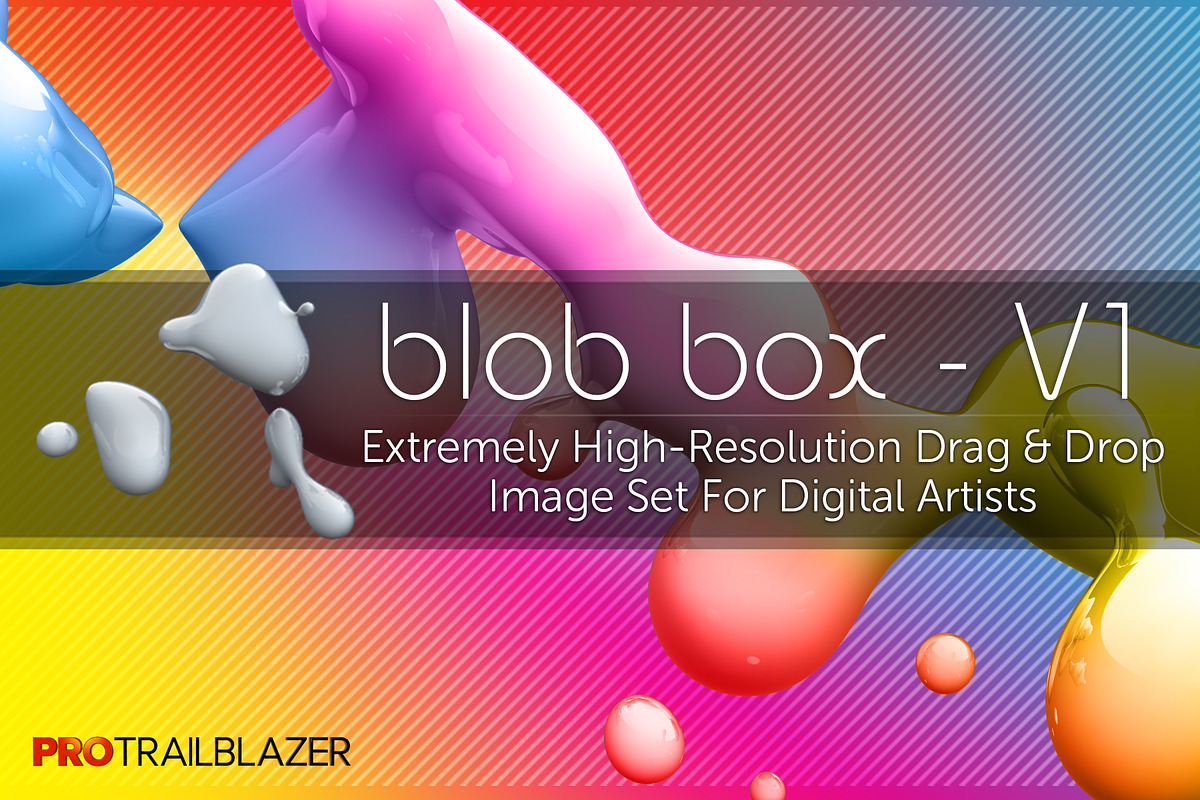 Blob Box V1 - Hi-Res Brushes Set, a Brush Add-On by protrailblazer (Photo 1 of 8)