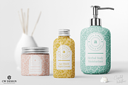 Daphney Florals & Geometric Patterns, a Pattern Graphic by Preyer Design (Thumbnail 5 of 9)