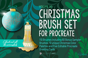Christmas Procreate Asset Kit &