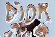 ok cool, metallic bubble font duo, a Font by ana & yvy (Thumbnail 9 of 18)