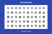 Offer and discount icons, an Outline Icon by Wencory (Thumbnail 1 of 2)
