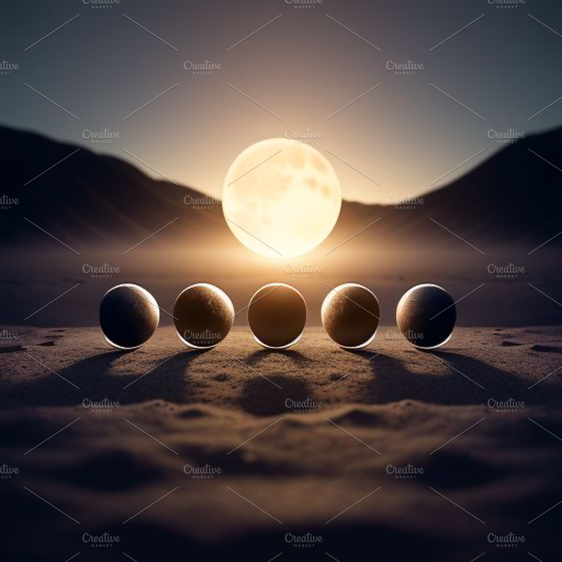 Moon phase photograph, a Wallpaper Photo by ComfortQ