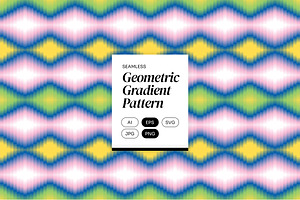 Geometric Gradient Pattern