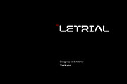 LETRIAL Square Industrial Font, a Sans Serif Font by sentype (Thumbnail 9 of 9)