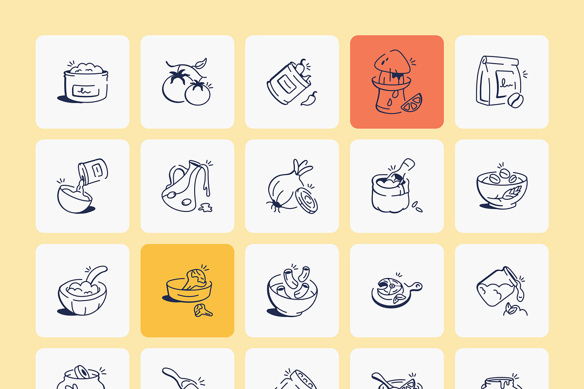 Ingredient Icons, an Outline Icon by Vectors Market (Photo 8 of 8)