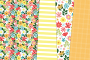 Summer Digital Paper Clipart Set, a Pattern Graphic by Paper Starr Studio (Thumbnail 3 of 6)