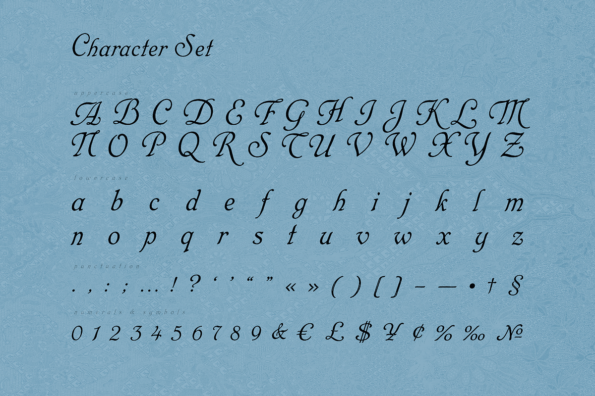 Blumenlied - Script, a Script Font by Lilithcollageart (Photo 4 of 8)