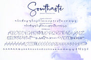 Southaste - a Signature Font, a Script Font by alphArtype (Thumbnail 10 of 11)